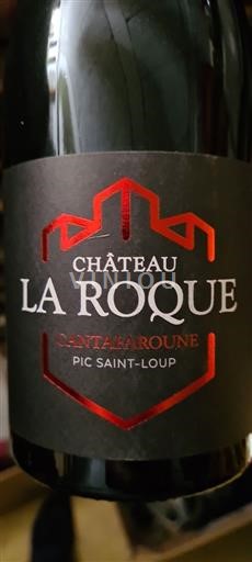 Languedoque Pic-saint-loup Château La Roque Cantafaronue Não Sazonado