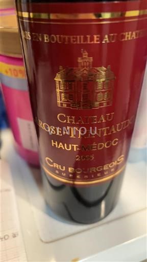 Burdeos Haut-Médoc Cru Bourgeois Supérieur Château La Rose Trintaudon 2005