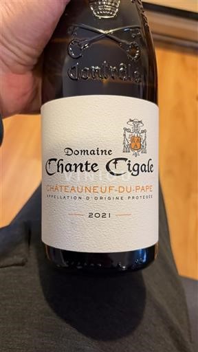 Rhône-dalen Châteauneuf-du-Pape Domaine Chante Cigale 2021