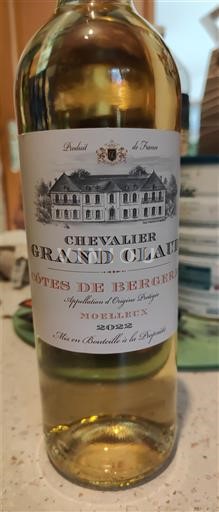 Lounais-Ranska Côtes-de-bergerac Chevalier Grand Claud 2022