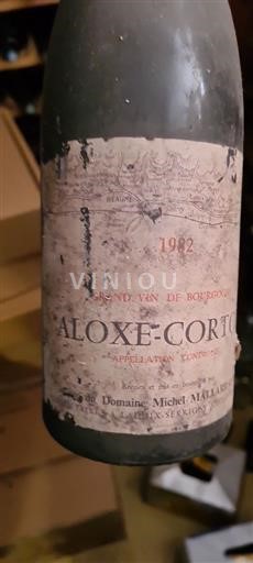 Bourgogne Aloxe-Corton Grand Cru Domaine Michel Mallard 1982