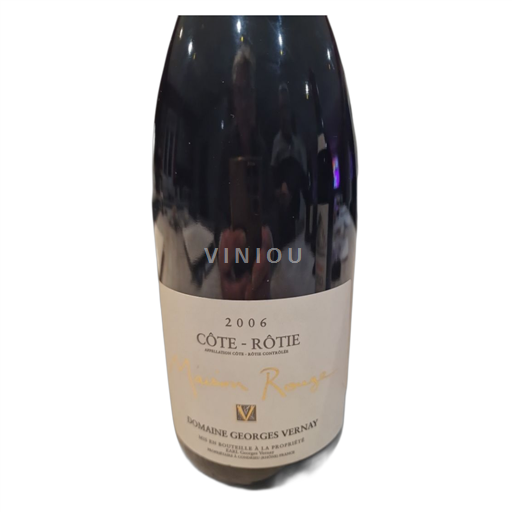 Rhône-dalen Côte-rôtie Georges Vernay Maison Rouge 2006