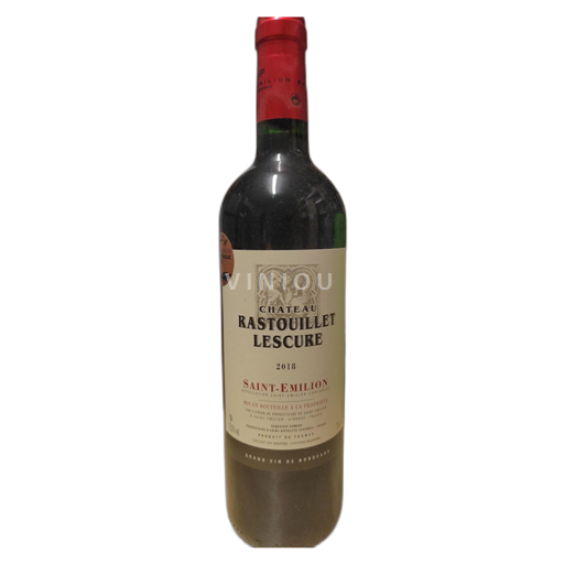 Burdeos Saint-Émilion Rastouillet Lescure 2018