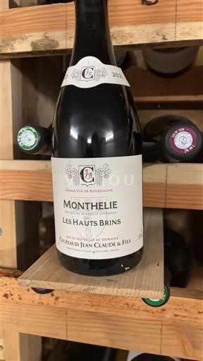 Burgundsko Monthélie Grand Cru Cluzeaud Jean Claude & Fils Les Hauts Brins 2021