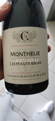 Burgund Monthélie Grand Cru Cluzeaud Jean Claude & Fils Les Hauts Brins 2021