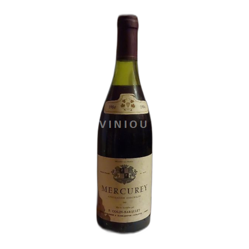 Bourgogne Mercurey Colinbarquet 1984