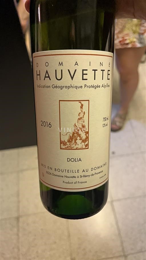Alpit ja Rhônen maat Alpilles Domaine Hauvette Dolia 2016