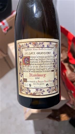 Alsace Alsace Grand Cru Grand Cru Domaine Marcel Deiss Mambourg 2010