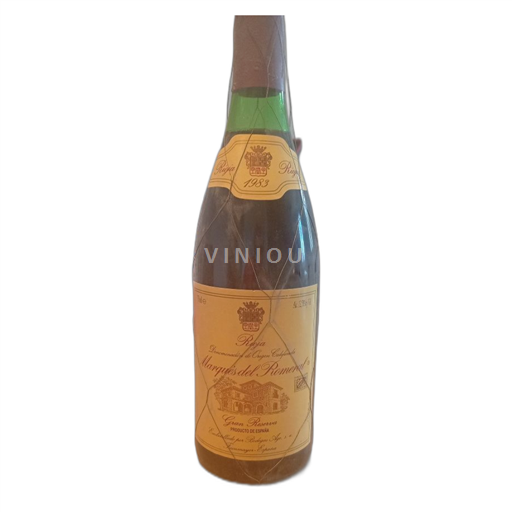 La Rioja Rioja Marques Del Romeral Gran Reserva 1983