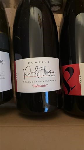 Beaujolais Beaujolais Villages Paul Janin & Fils Piémonts 2023