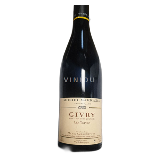 Burgundsko Givry Grand Cru Michel Sarrazin Et Fils Les Teppes 2022