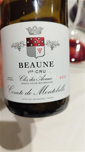 Borgoña No especificado Premier Cru Comte De Montebello Clos des Avaux 2018