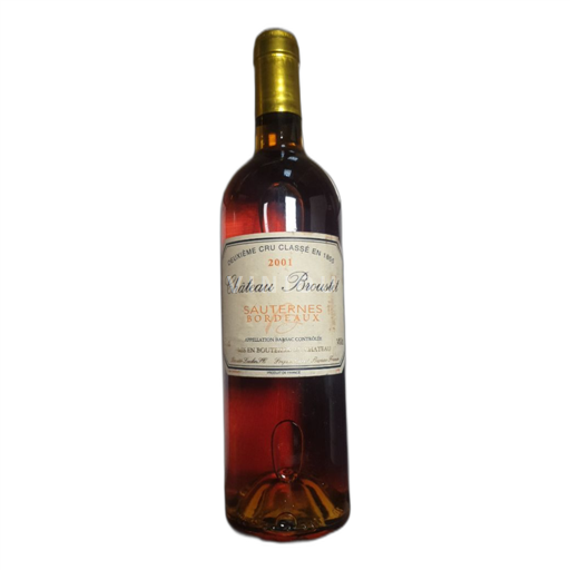 Bordeaux Sauternes Grand Cru Château Broustet 2001