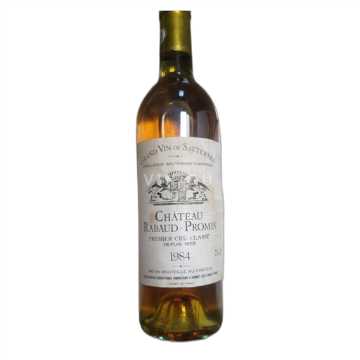 Bordeaux Sauternes Premier Cru Château Rabaudpromis 1984