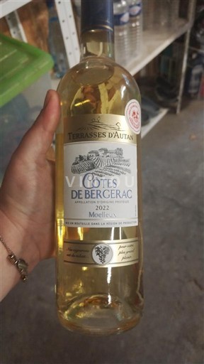 South West Côtes de Bergerac Terrasses Autan 2022