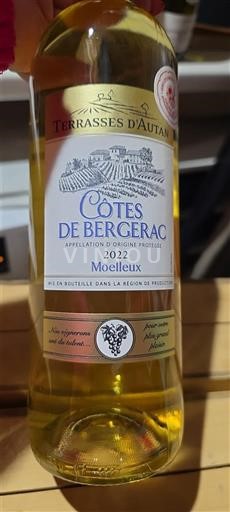 Sudoeste Côtes-de-Bergerac Terrasses Autan 2022