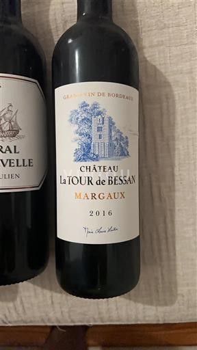 Bordeaux Margaux Château La Tour De Bessan Le Page 2016