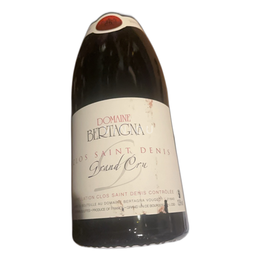 Borgogna Clos-saint-denis Grand Cru Domaine Bertagna 2019