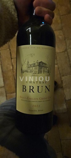 Bordeaux Saint-Émilion Grand Cru Château Brun 2022