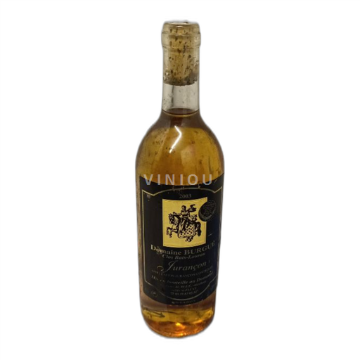 Sud-Ovest Jurançon Domaine Burgue 2003