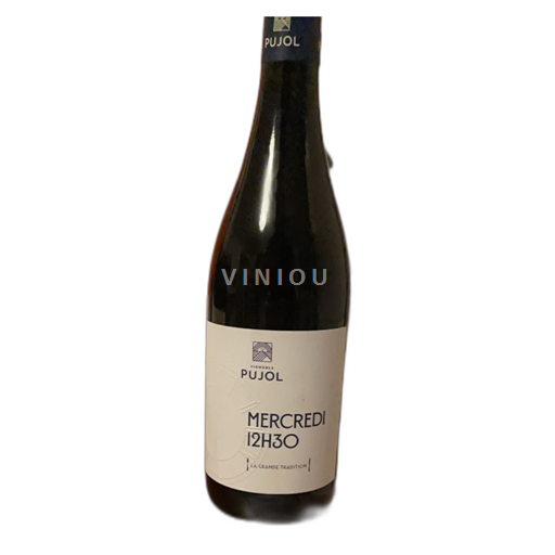 Linguadoca Minervois Domaine Pujol Mercredi 12H30 2021