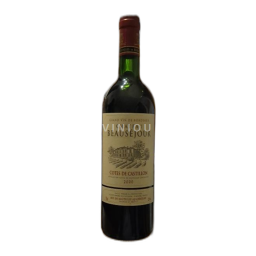 Bordeaux Không được chỉ định Château Beauséjour 2000