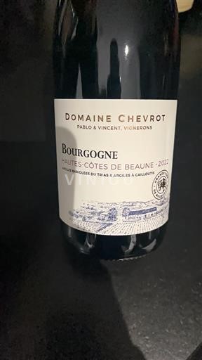 Burgundija Hautes Côtes de Beaune Domaine Chevrot 2022