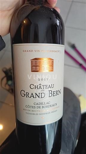 Bordeaux Cadillac-côtes-de-bordeaux Château Grand Bern 2017