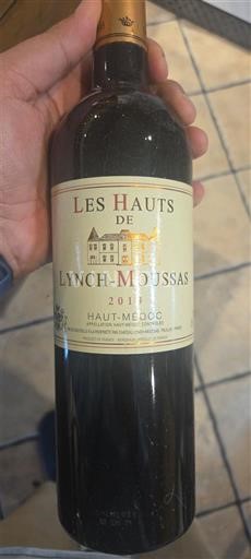 Bordeaux Haut-Médoc Château Lynch Moussas Les Hauts de Lynch-Moussas 2019