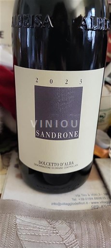 Piemonte Dolcetto d'Alba Sandrone 2023