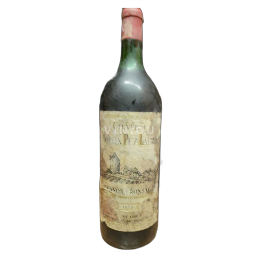 Bordeaux Canon-Fronsac Moulin Peylabrie 1973
