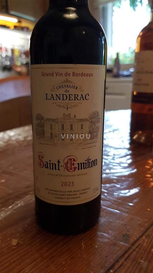 Bordeaux Saint-Émilion Chevalier De Landerac 2023