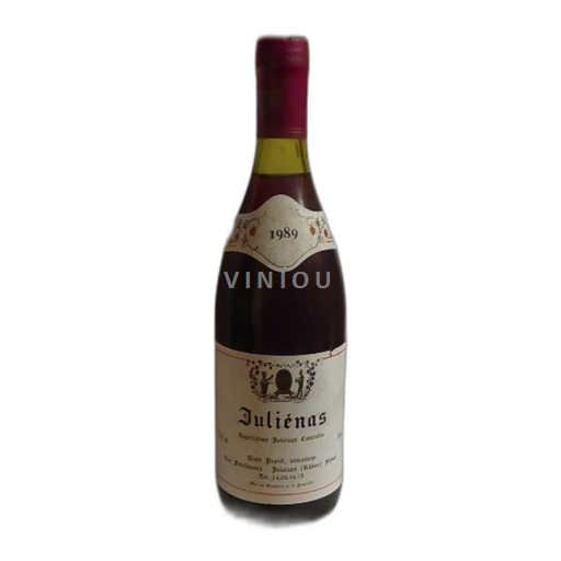 Beaujolais Juliénas Les Fouillouses 1989