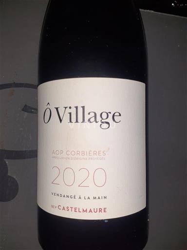 Languedoc Corbières Scv Castelmaure Ô Village 2020