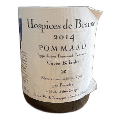 Burgundy Pommard Grand Cru Hospices De Beaune Billardet 2014