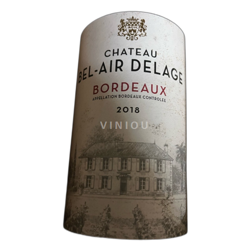 Bordeaux Château Belair Delage 2018