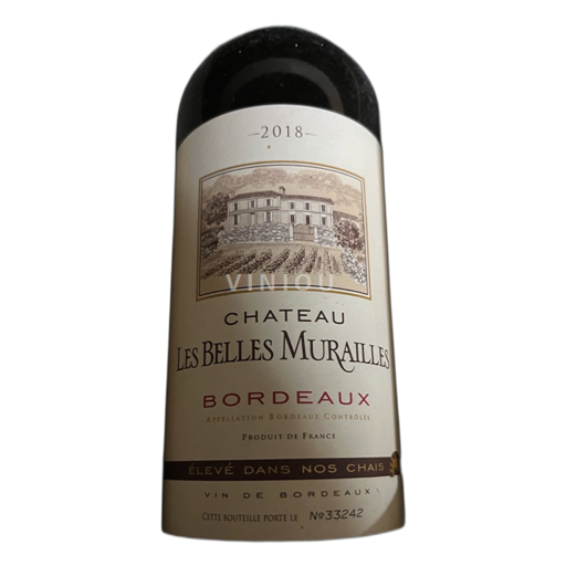Bordeaux Château Les Belles Murailles 2018