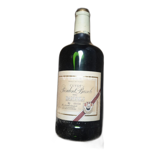 Roussillon Banyuls Président Bassole 1982