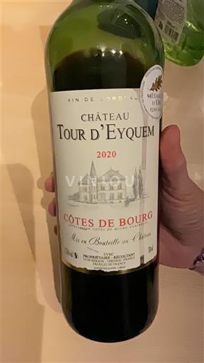 Bordeaux Côtes-de-bourg Tour Eyquem 2020