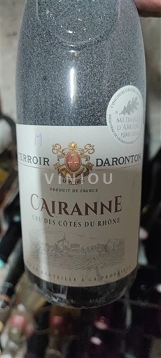 Údolí Rhôny Cairanne Terroir Daronton Neročník
