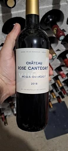 Bordeaux Moulis-en-Médoc Château Rose Cantegrit 2018