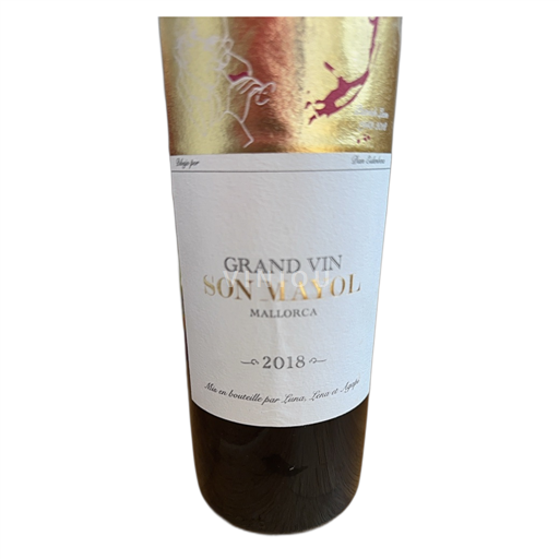 Îles Baléares Bodega Son Mayol Grand vin son mayol 2018