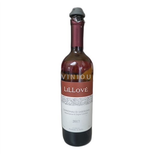 Vin Rouge sec Lillové Giuseppe Gabbas 2017 Italie Sardaigne Cannonau di Sardaigne DOC
