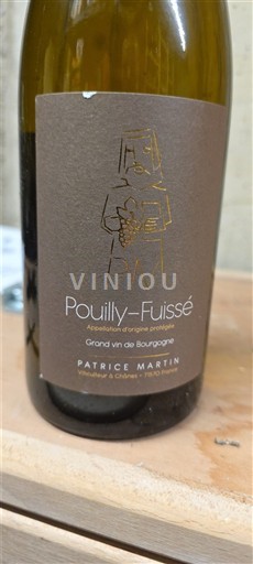 Borgoña Pouilly-fuissé Grand Cru Patrice Martin 2020