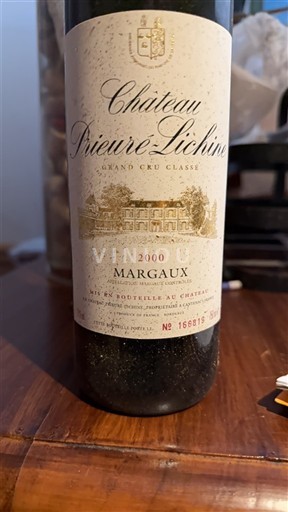 Bordeaux Margaux Grand Cru Château Prieurélichine 2000