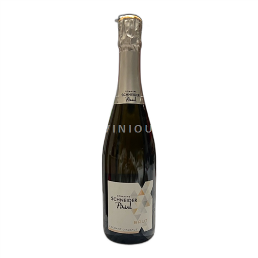 Alsace Crémant d'Alsace Domaine Schneider Paul Icke årgångsbetecknad