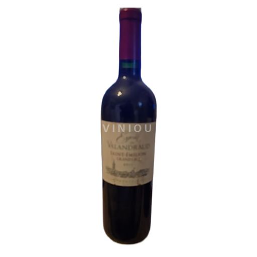 Bordeaux Saint-Émilion Grand Cru Valandraud Esprit 2011
