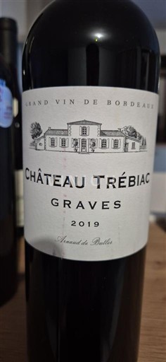 Bordeaux Graves Château Trébiac 2019