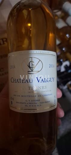 Bordeaux Sauternes Château Valguy 2014