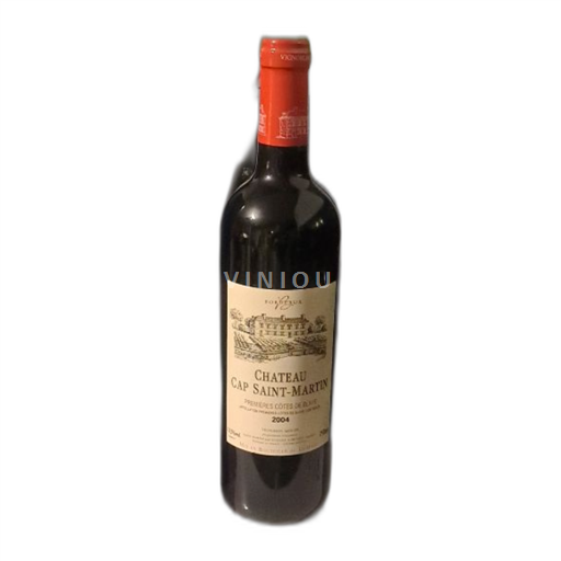 Burdeos Côtes de Blaye Château Cap Saintmartin 2004